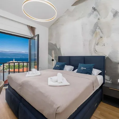 Brandneue - Pool Mit Panoramablick Aufs By Interhome * Vrbnik (Primorje-Gorski Kotar)