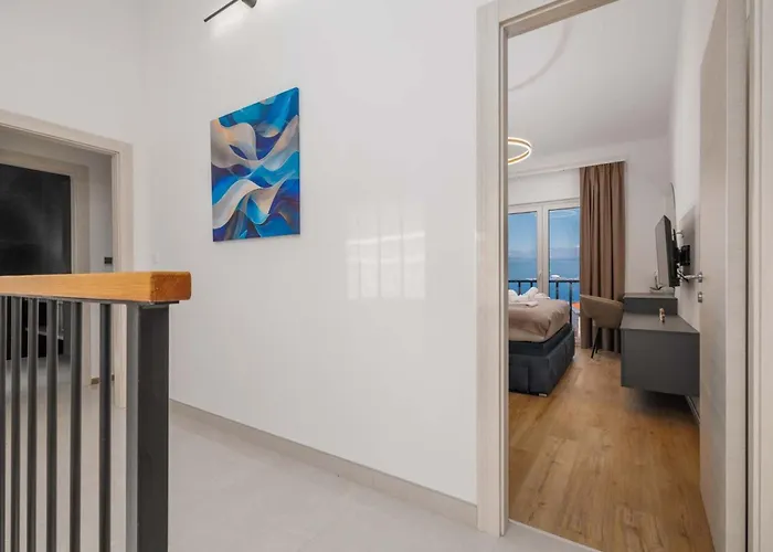 Brandneue - Pool Mit Panoramablick Aufs By Interhome Feriehus Vrbnik (Primorje-Gorski Kotar)