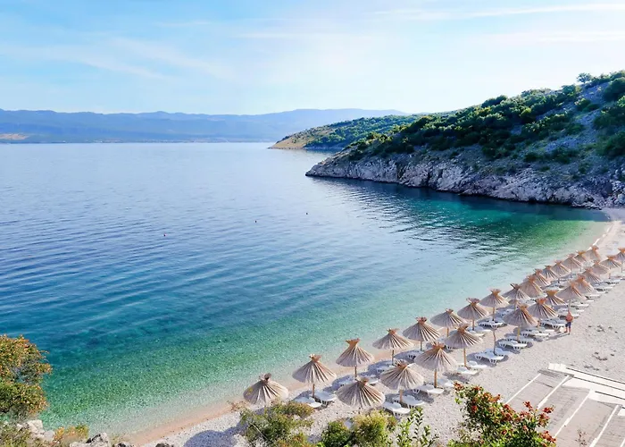 Brandneue - Pool Mit Panoramablick Aufs By Interhome Feriehus Vrbnik (Primorje-Gorski Kotar)